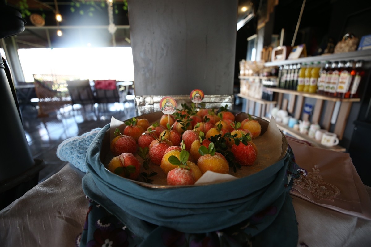 Bursa'nın İznik ilçesinde yaptıkları el emeği ürünleri kazanca dönüştürmek için kooperatifleşen...