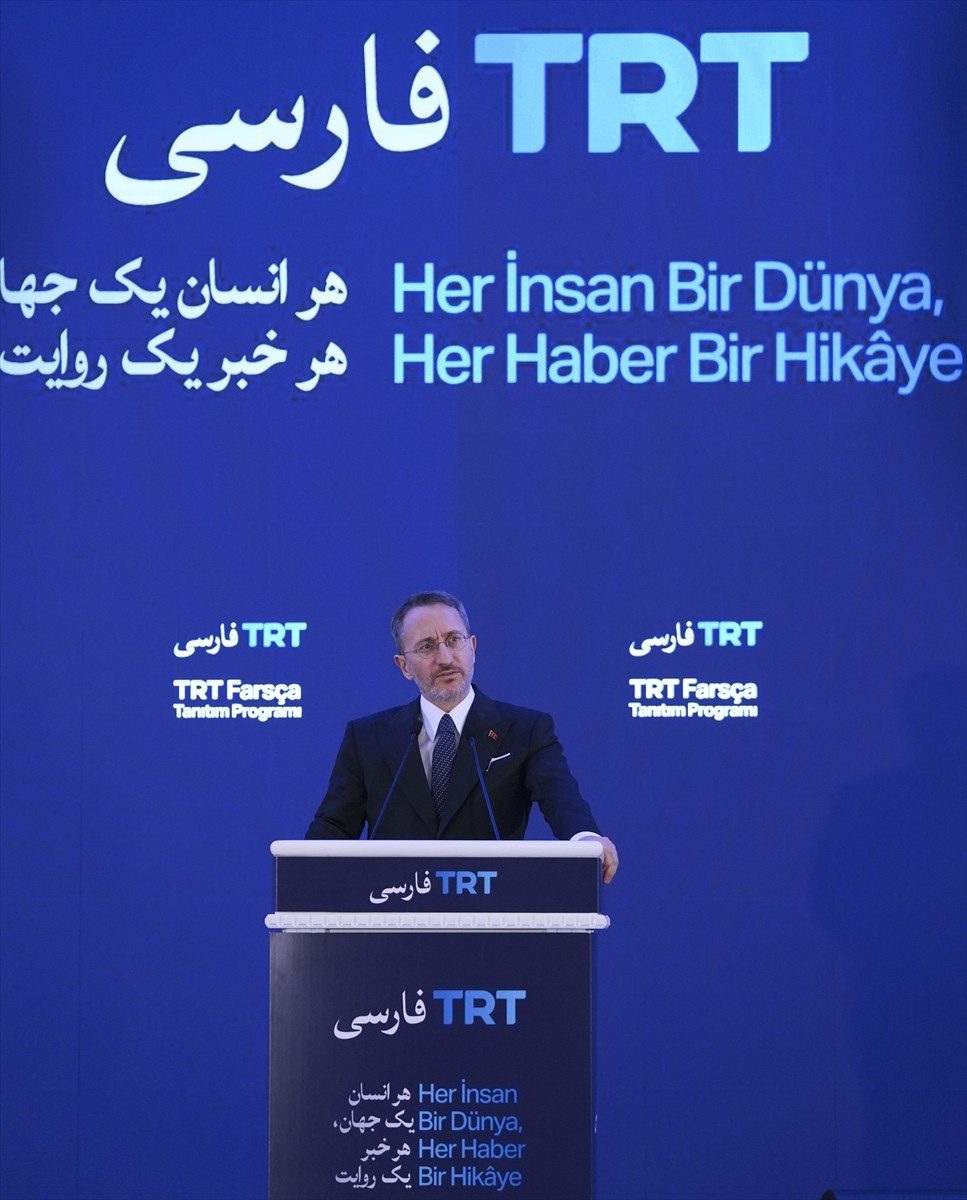Cumhurbaşkanlığı İletişim Başkanı Fahrettin Altun, Farsça dijital haber platformu TRT Farsi'nin...
