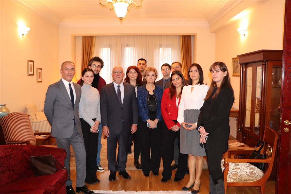 Gürcistan'ın başkenti Tiflis'te "Dünya Türk Kahvesi Günü" dolayısıyla etkinlik...