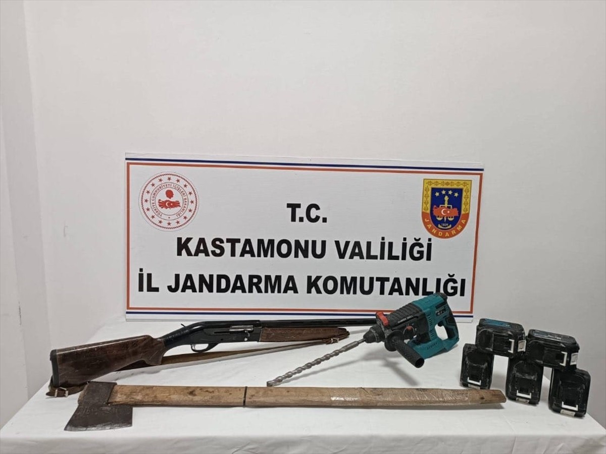 Kastamonu'nun Taşköprü ilçesinde kaçak kazı yaparken yakalanan 2 kişi gözaltına alındı.