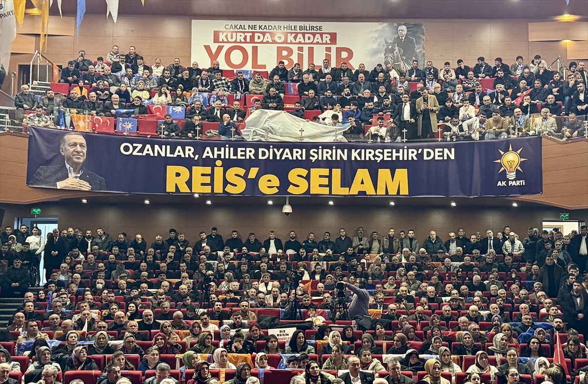 Neşet Ertaş Kültür Sanat Merkezi'nde, AK Parti Kırşehir 8. Olağan İl Kongresi düzenlendi....