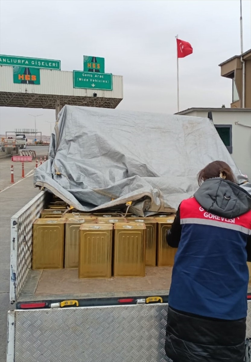 Şanlıurfa'da sahte bal yapımında kullanılacağı değerlendirilen etiketsiz ve faturasız 2 ton bal...