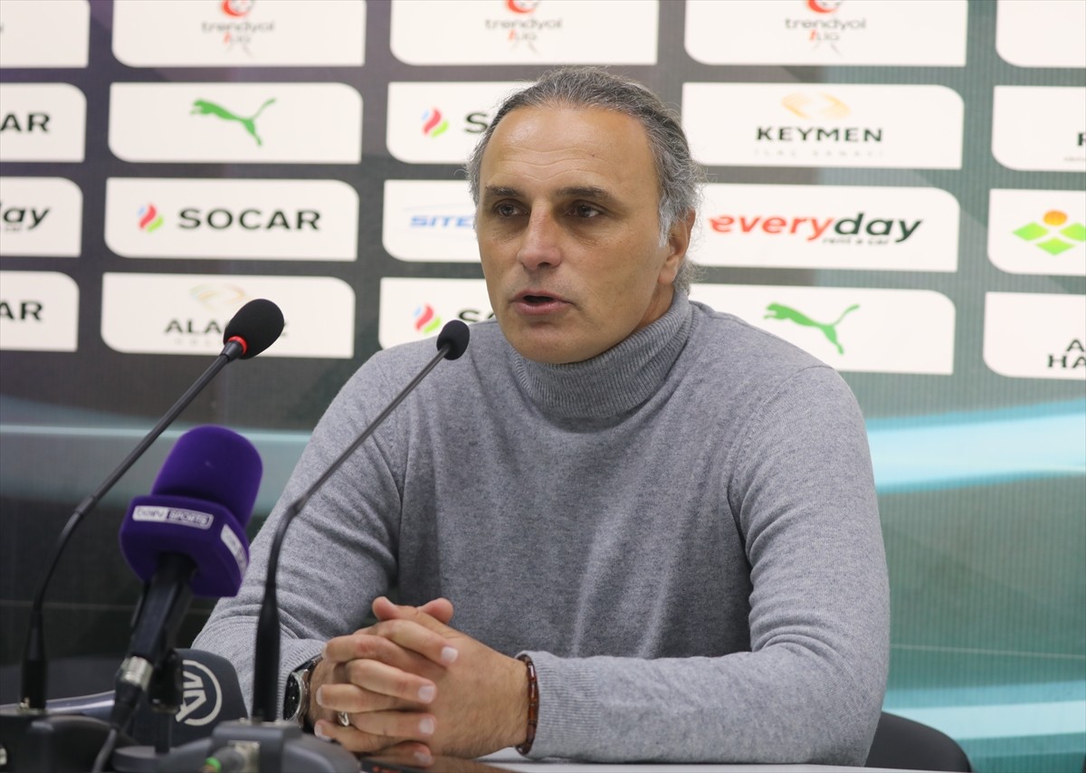 Trendyol 1. Lig'in 15. haftasında konuk ettiği Teksüt Bandırmaspor'a 1-0 yenilen Alagöz Holding...