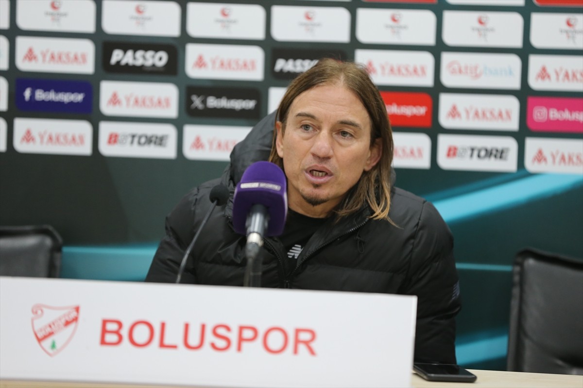 Trendyol 1. Lig'in 17. haftasında Kocaelispor'a 3-1 yenilen Boluspor'un teknik direktörü Ufuk...