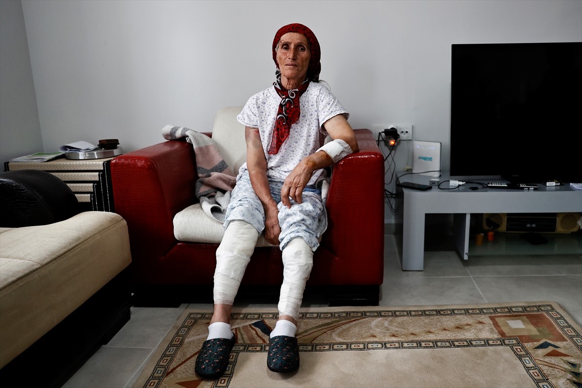 Tunceli'de bir besiciye ait köpeklerin saldırısında ağır yaralanan 65 yaşındaki Hikmet Tokmak...