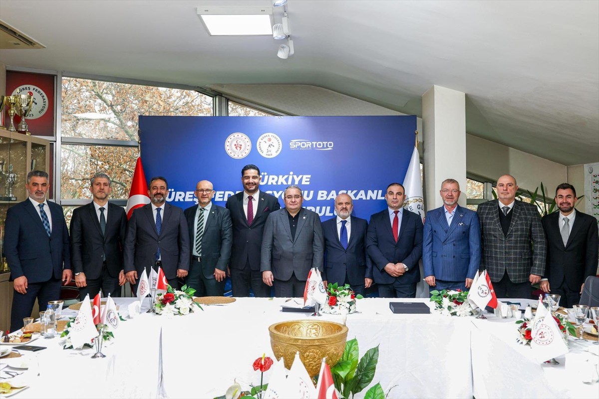 Türkiye Güreş Federasyonunda 6. olağan ve mali genel kurulun ardından ilk yönetim kurulu...