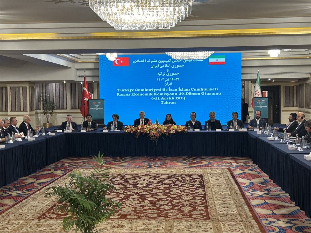 Türkiye-İran Karma Ekonomik Komisyonu (KEK) 29. Dönem Toplantısı Ticaret Bakanı Ömer Bolat ile...