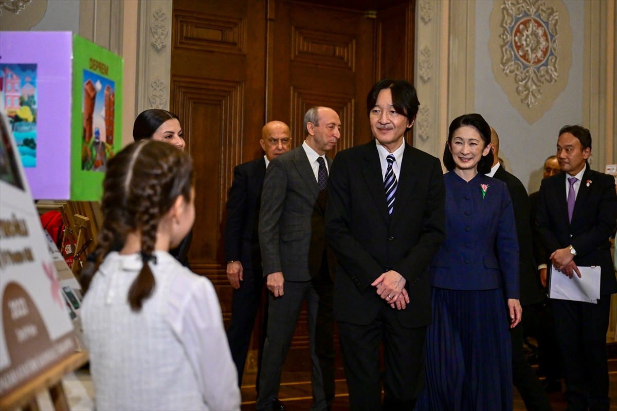 Türkiye-Japonya 100. yıl ilişkileri vesilesiyle Türkiye'yi ziyaret eden Japonya Veliaht Prens ve...