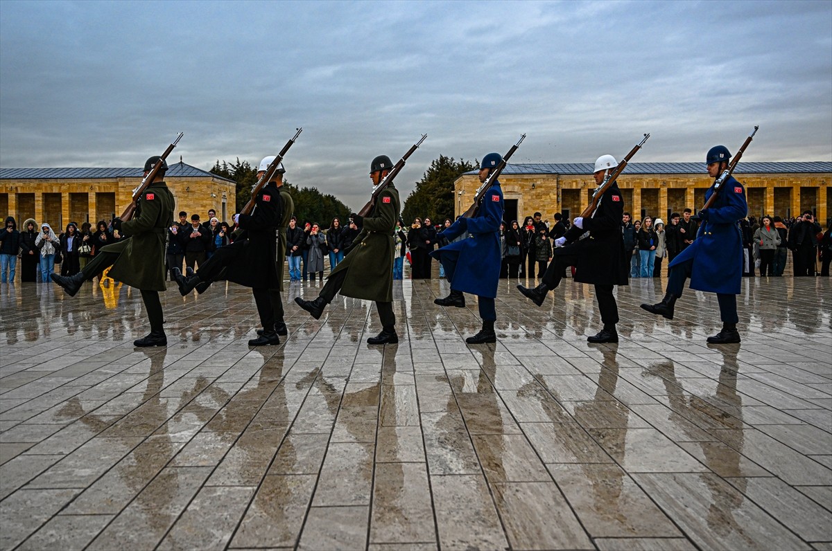 ⁠Türkiye Tenis Federasyonu Başkanı Şafak Müderrisgil ve TTF Yönetim Kurulu Üyeleri Anıtkabir'i...