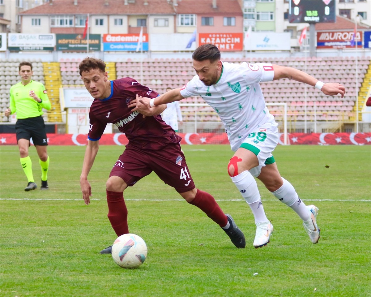 Ziraat Türkiye Kupası 5. turu maçında Trendyol 1. Lig ekiplerinden Boluspor ile Nesine 2. Lig...