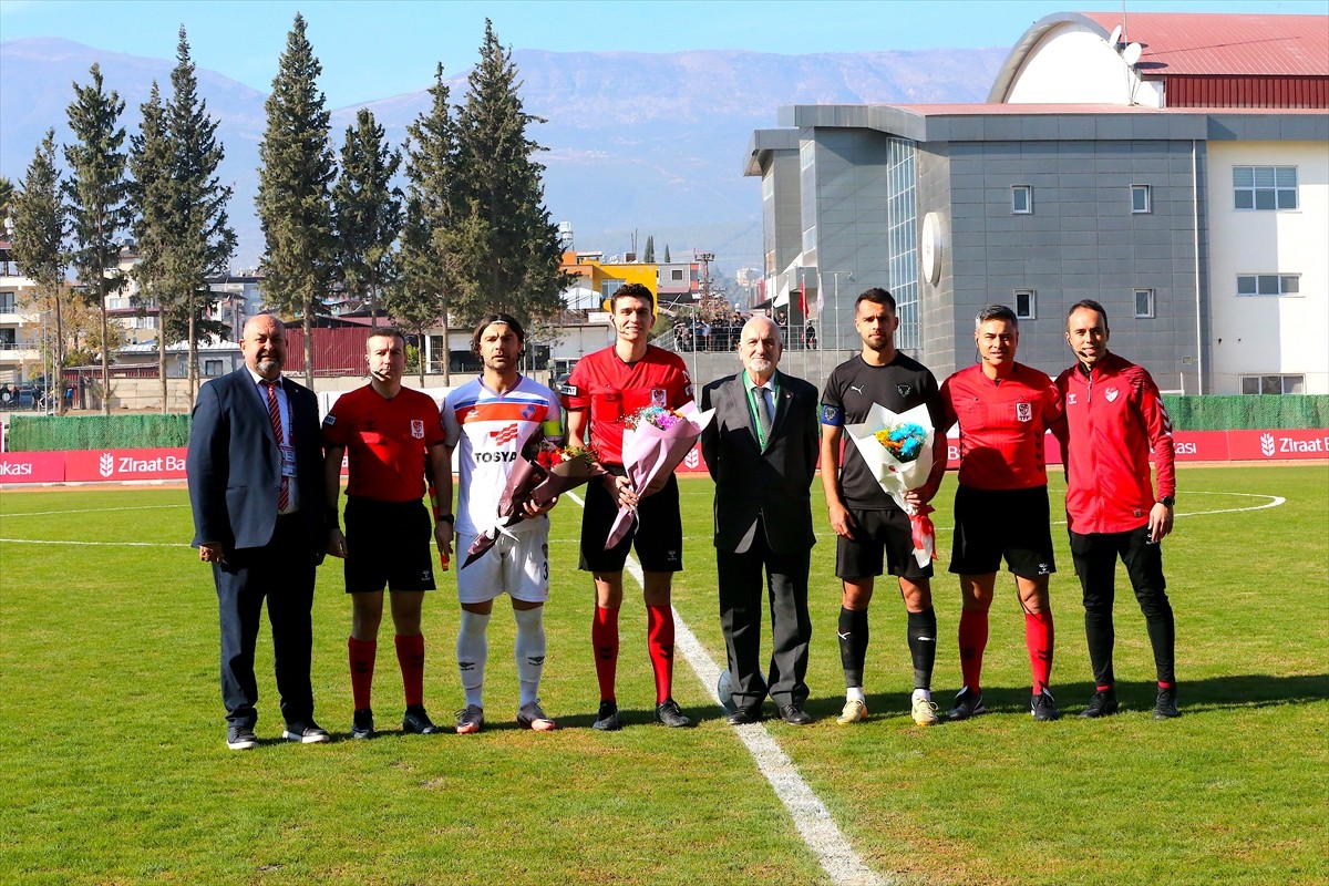 Ziraat Türkiye Kupası 5. turunda İskenderunspor ile Atakaş Hatayspor, Kırıkhan İlçe Stadı'nda...