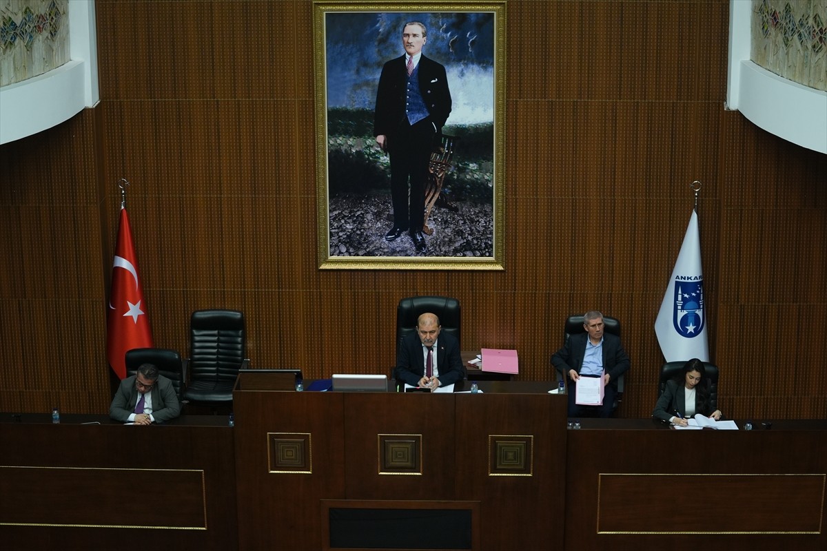 Ankara Büyükşehir Belediyesi Meclisinin ocak ayı 5'inci birleşimi, Belediye Meclis Konferans...