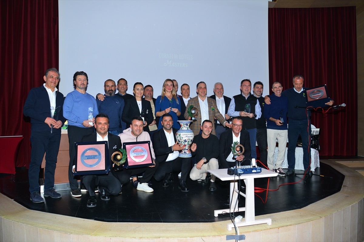 Antalya'da düzenlenen "Cornelia Masters" ve "Cornelia Open" golf turnuvaları tamamlandı.