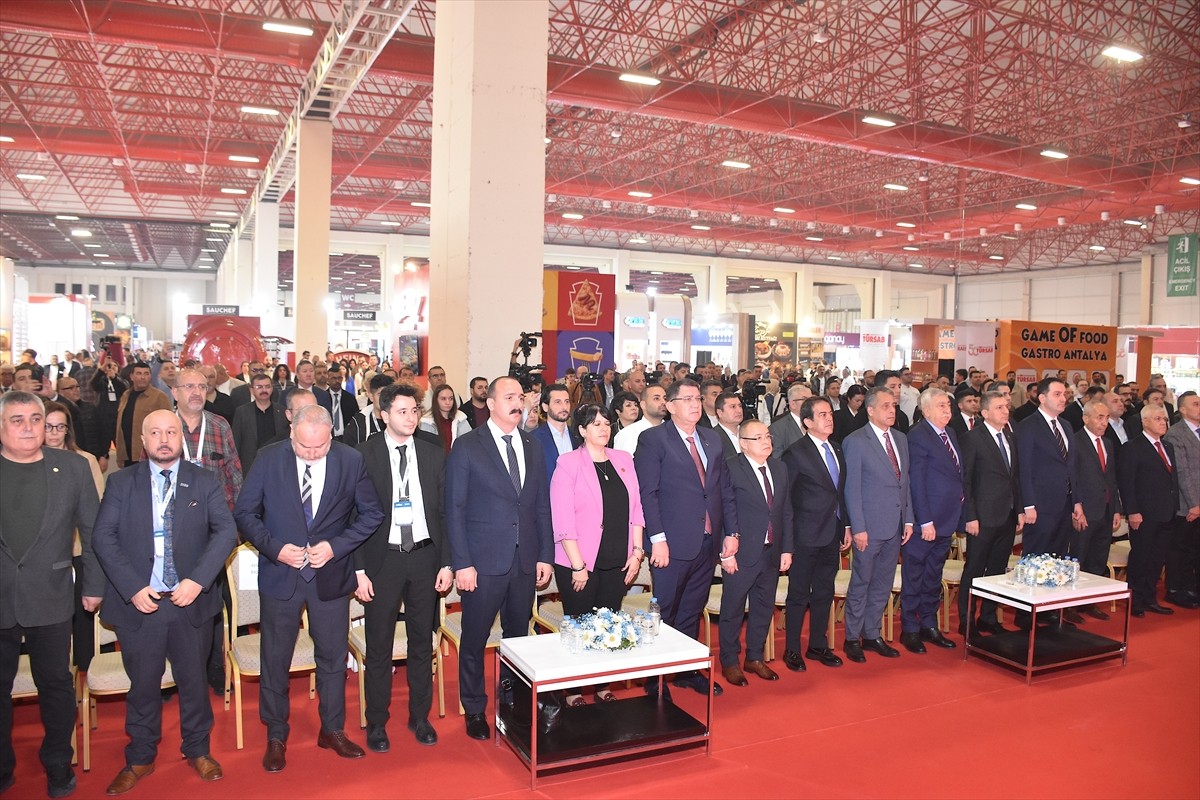 Antalya Fuarcılık İşletme ve Yatırım AŞ (ANFAŞ) tarafından organize edilen 31. Uluslararası Gıda...