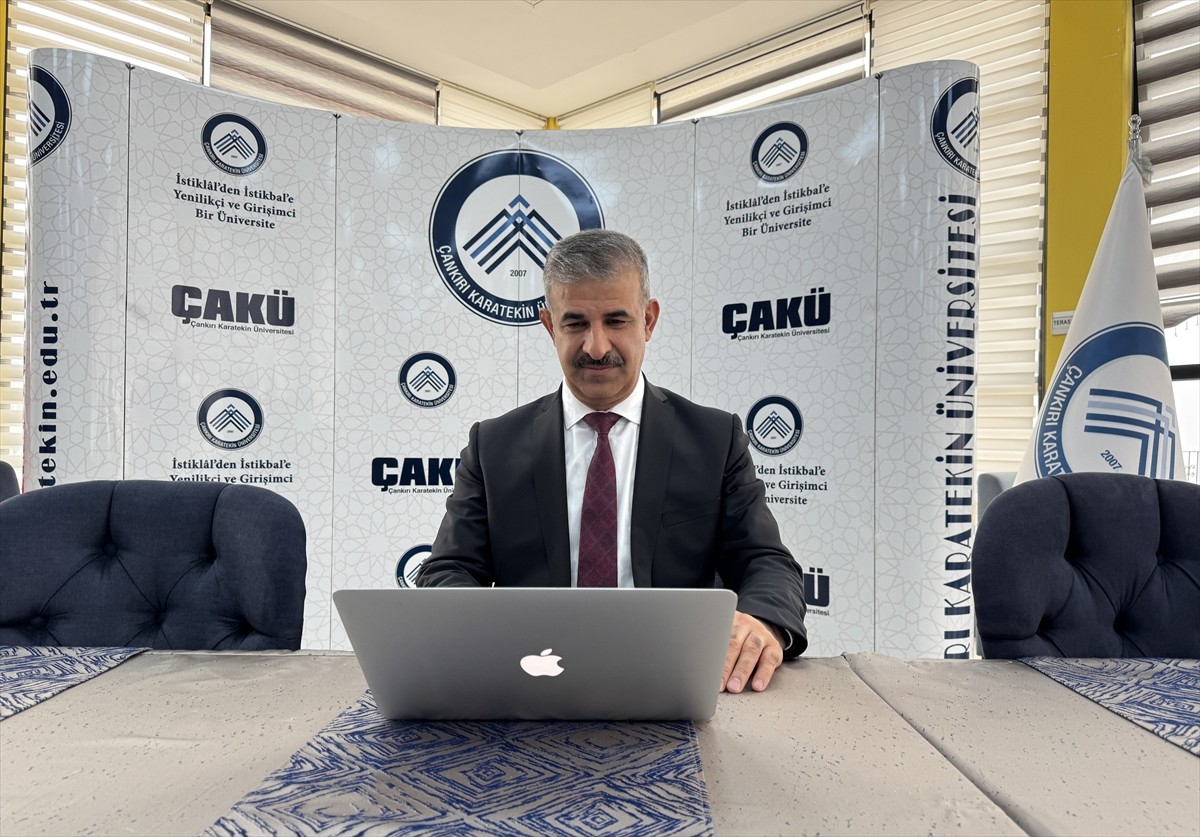  Çankırı Karatekin Üniversitesi (ÇAKÜ) Rektörü Prof. Dr. Harun Çiftçi, Anadolu Ajansının (AA)...