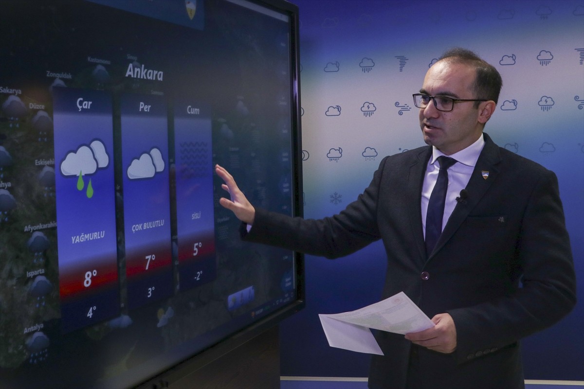 Çevre, Şehircilik ve İklim Değişikliği Bakanlığı Meteoroloji Hava Tahmin Uzmanı Cengiz Çelik...