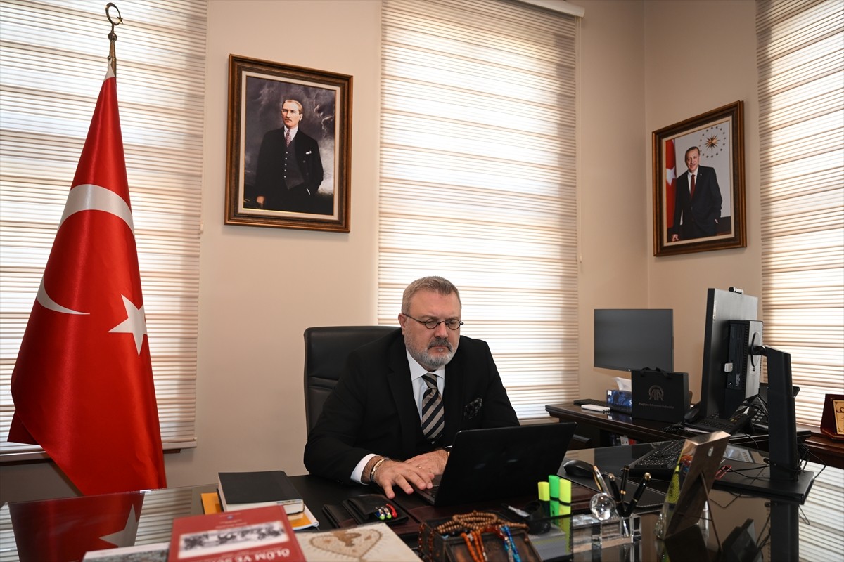 Dışişleri Bakanlığı Edirne Temsilcisi Büyükelçi Murat Ahmet Yörük, Anadolu Ajansının (AA) gözünden...