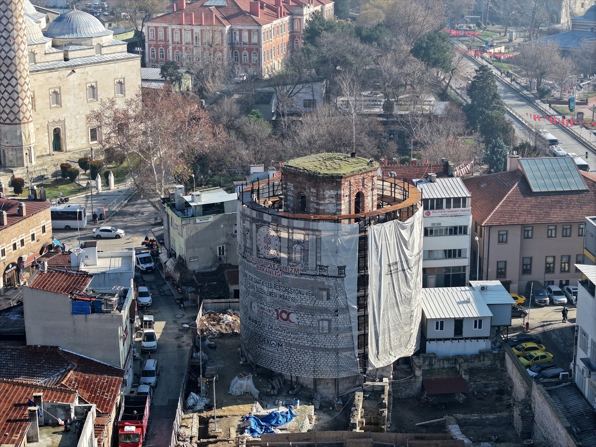 Edirne'de son dönemde başlatılan yadigar eserlerin ihyası noktasındaki çalışmalar hızla devam...