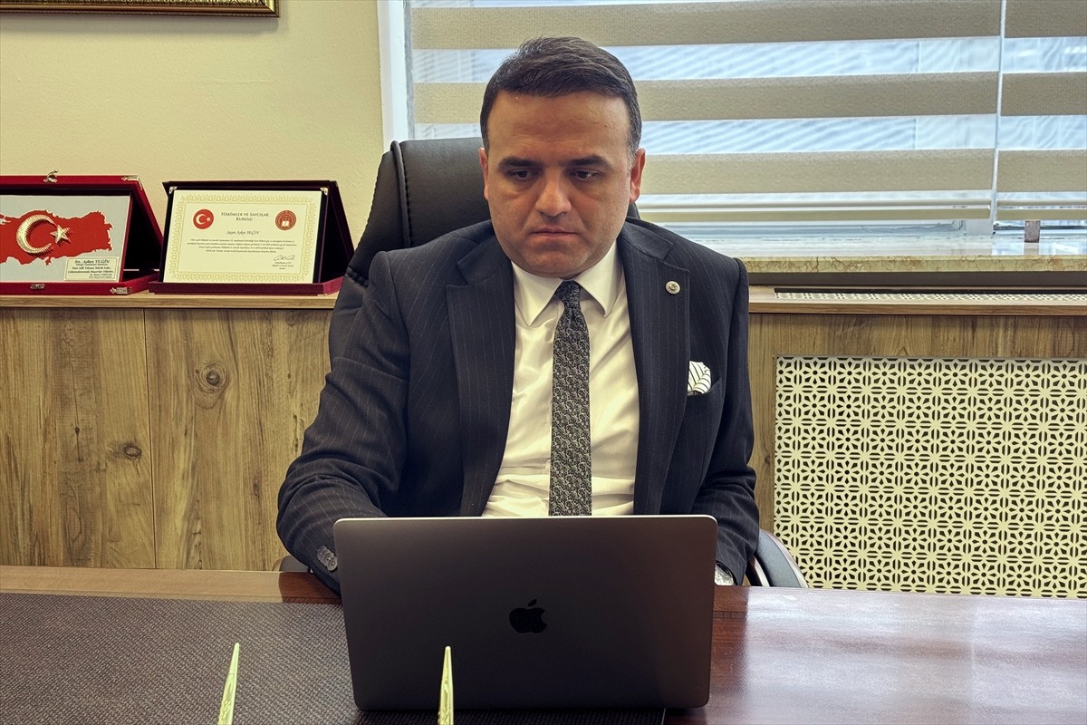 Elazığ Cumhuriyet Başsavcısı Aşkın Yeğin, Anadolu Ajansının (AA) gözünden 2024'e damga vuran...