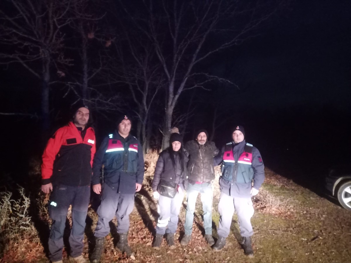 Eskişehir'in Tepebaşı ilçesinde ormanlık alanda yürüyüş yaptıkları esnada kaybolan karı koca...