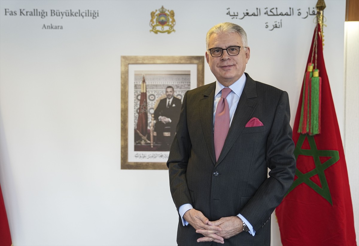 Fas'ın Ankara Büyükelçisi Mohammed Ali Lazreq, Anadolu Ajansının (AA) gözünden 2024'e damga vuran...