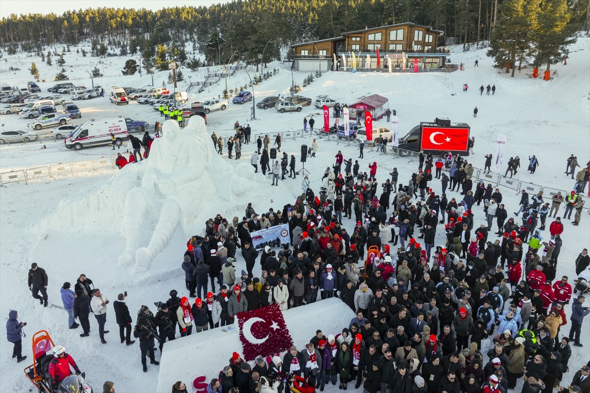 Gençlik ve Spor Bakanı Osman Aşkın Bak, Sarıkamış Şehitleri'ni anma programı kapsamında yapılan...