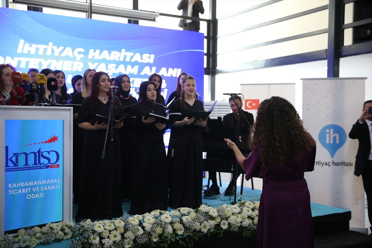 Kahramanmaraş'ın Onikişubat ilçesinde "Kadın İş Geliştirme Merkezi"nin (KİGEM) açılışı...