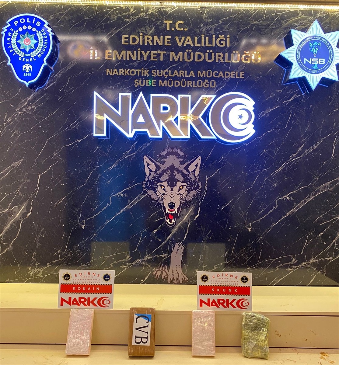 Kapıkule Sınır Kapısı'nda vücuduna sardığı uyuşturucuyla yakalanan şüpheli ve tır şoförü...