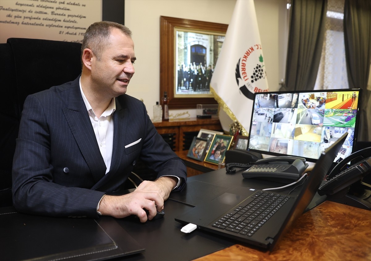 Kırklareli Belediye Başkanı Derya Bulut, Anadolu Ajansının (AA) gözünden 2024'e damga vuran...