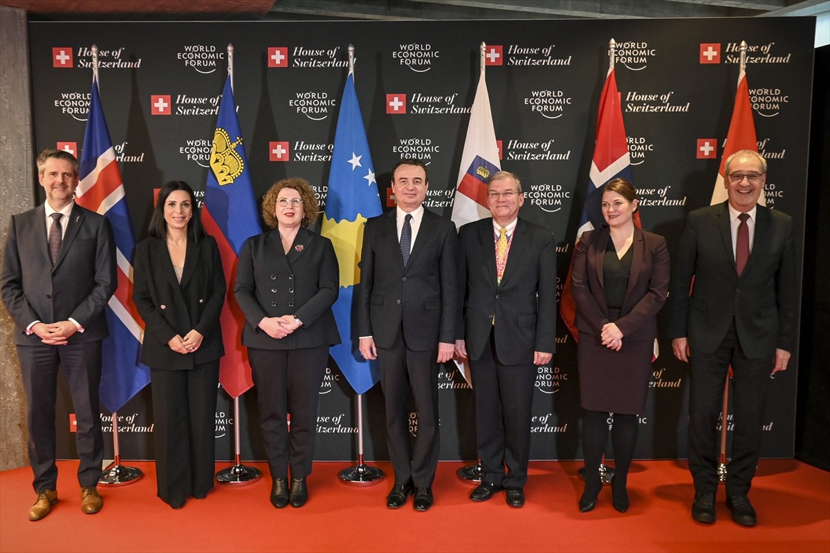 Kosova ile İzlanda, Lihtenştayn, İsviçre ve Norveç'ten oluşan Avrupa Serbest Ticari Birliği (EFTA)...
