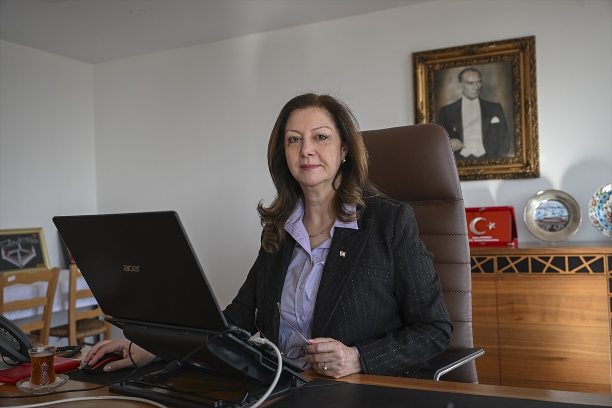 Kuzey Kıbrıs Türk Cumhuriyeti'nin (KKTC) İstanbul Başkonsolosu Fatma Demirel, Anadolu Ajansının...