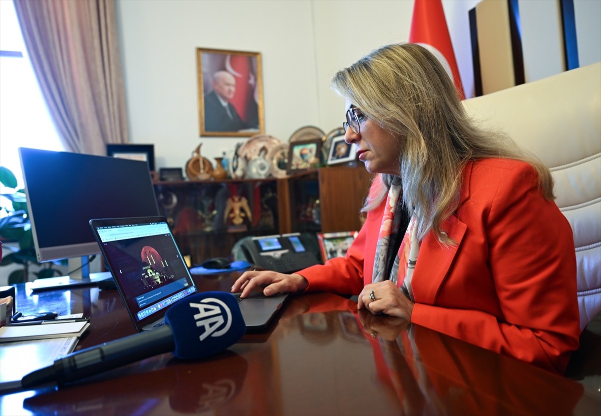 MHP Grup Başkanvekili ve Nevşehir Milletvekili Filiz Kılıç, Anadolu Ajansının (AA) gözünden 2024'e...