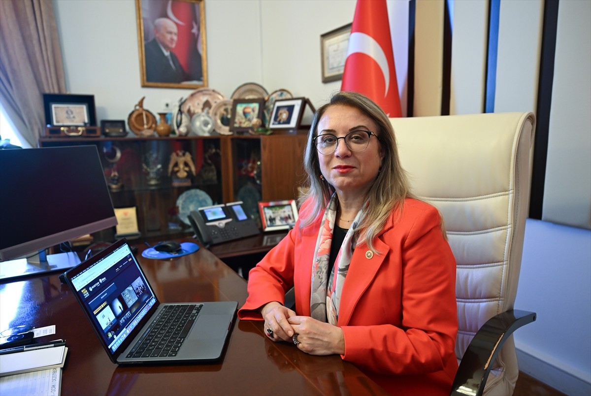 MHP Grup Başkanvekili ve Nevşehir Milletvekili Filiz Kılıç, Anadolu Ajansının (AA) gözünden 2024'e...