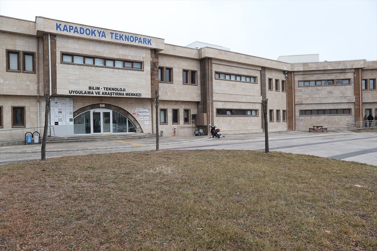 Nevşehir'de, 2018 yılında açılışı gerçekleştirilen Kapadokya Teknopark'ta farklı sektörlerde...