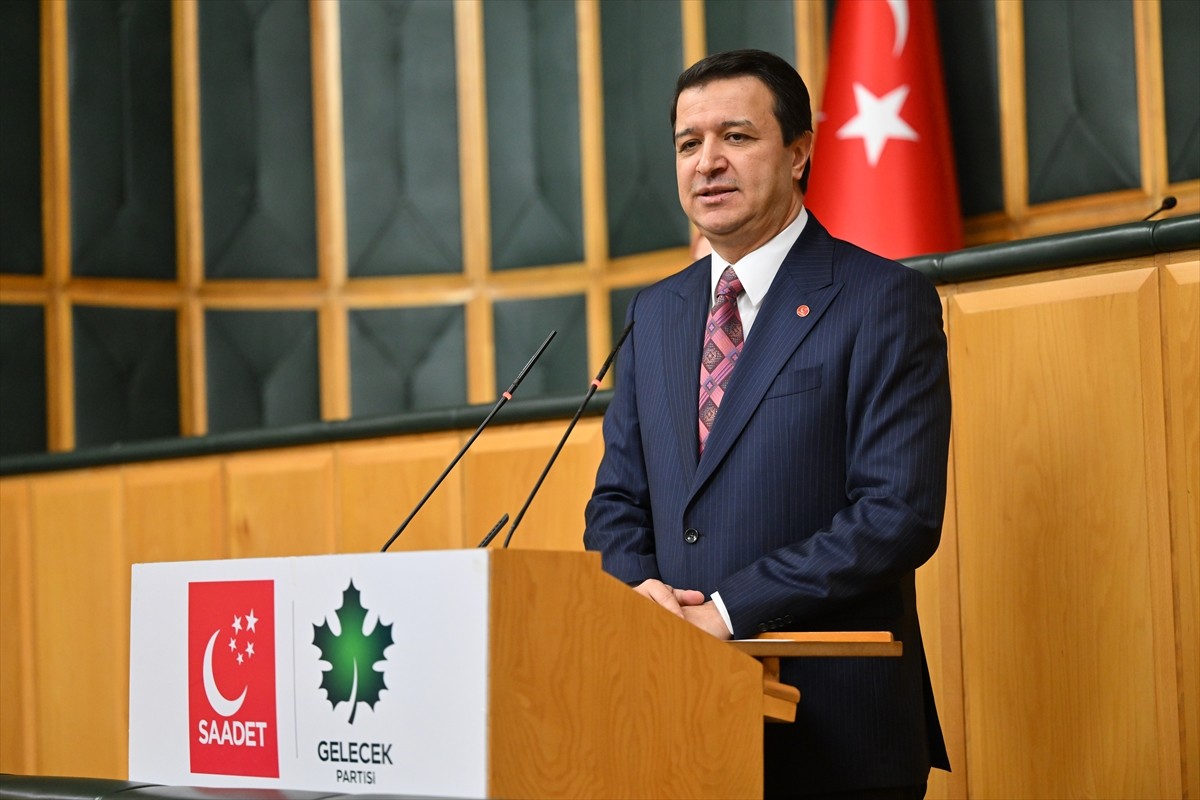 Saadet Partisi Genel Başkanı Mahmut Arıkan, partisinin TBMM Grup Toplantısı'na katılarak konuşma...