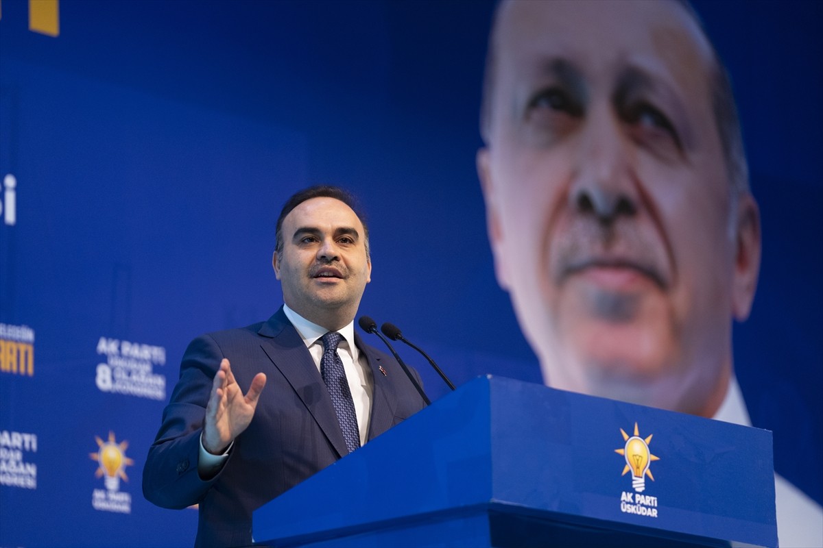 Sanayi ve Teknoloji Bakanı Mehmet Fatih Kacır, Çamlıca 1071 Kongre Merkezi'nde düzenlenen AK Parti...