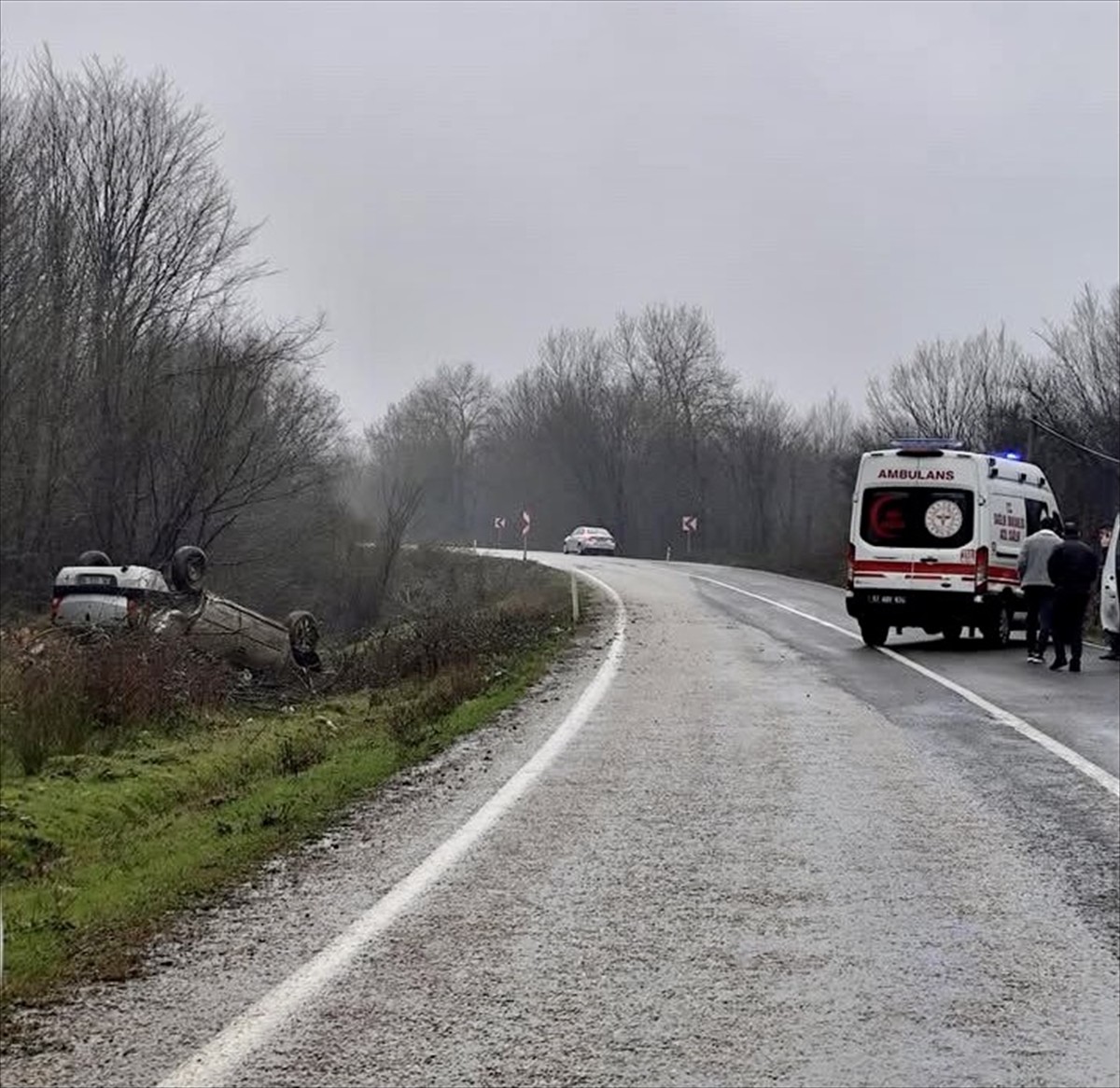 Sinop'ta meydana gelen üç ayrı trafik kazasında 8 kişi yaralandı. İhbar üzerine kaza yerine...