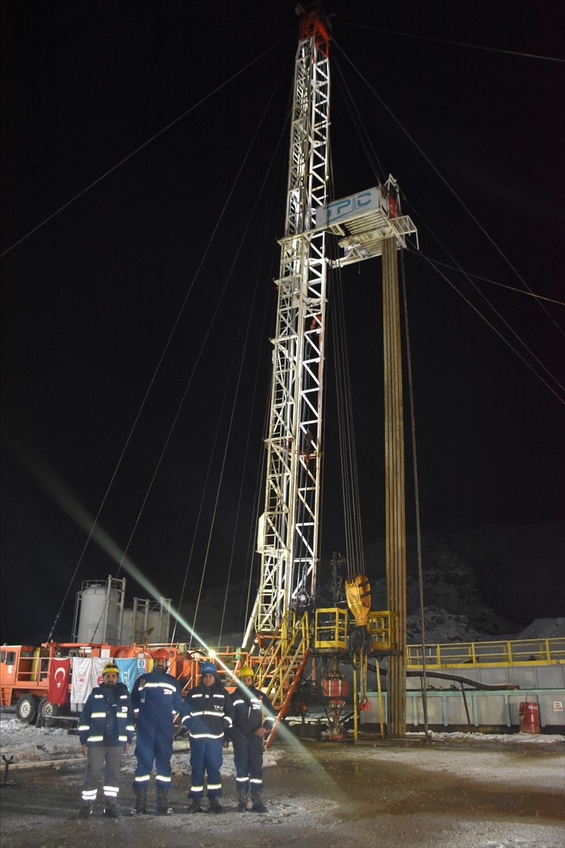 Şırnak'ta Gabar Dağı Şehit Aybüke Yalçın Petrol Sahası'nda 52 nolu sondaj kuyusunun açılışı...
