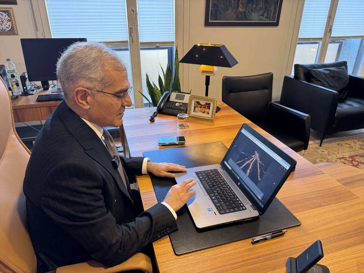 Türkiye'nin Birleşmiş Milletler (BM) Cenevre Ofisi nezdinde Daimi Temsilcisi Büyükelçi Burak...