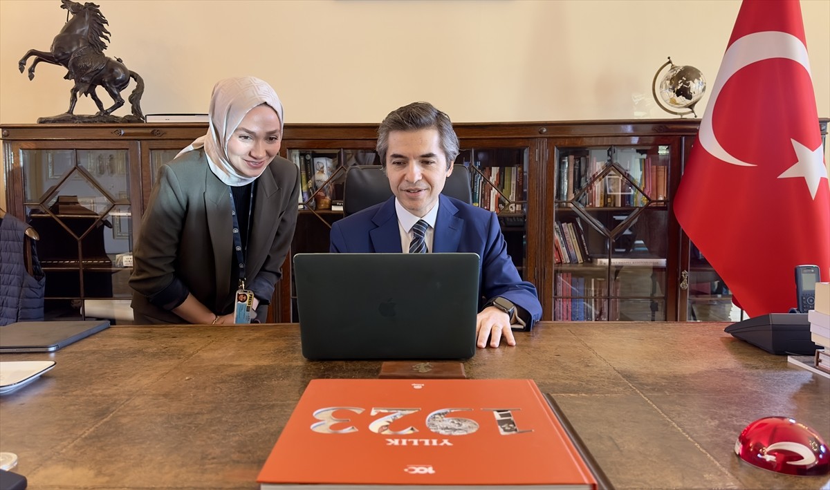 Türkiye'nin Londra Büyükelçisi Osman Koray Ertaş, Anadolu Ajansının (AA) gözünden 2024'e damga...