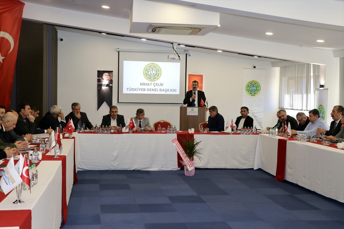 Türkiye Damızlık Koyun Keçi Yetiştiricileri Merkez Birliği (TÜDKİYEB) Genel Başkanı Nihat Çelik...