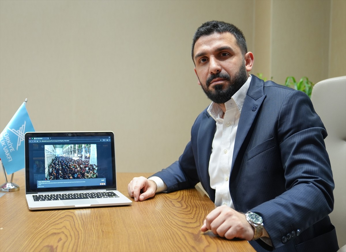 Türkiye Gençlik Vakfı (TÜGVA) Genel Başkanı İbrahim Beşinci, Anadolu Ajansının (AA) gözünden...