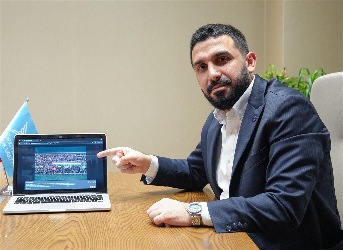 Türkiye Gençlik Vakfı (TÜGVA) Genel Başkanı İbrahim Beşinci, Anadolu Ajansının (AA) gözünden...