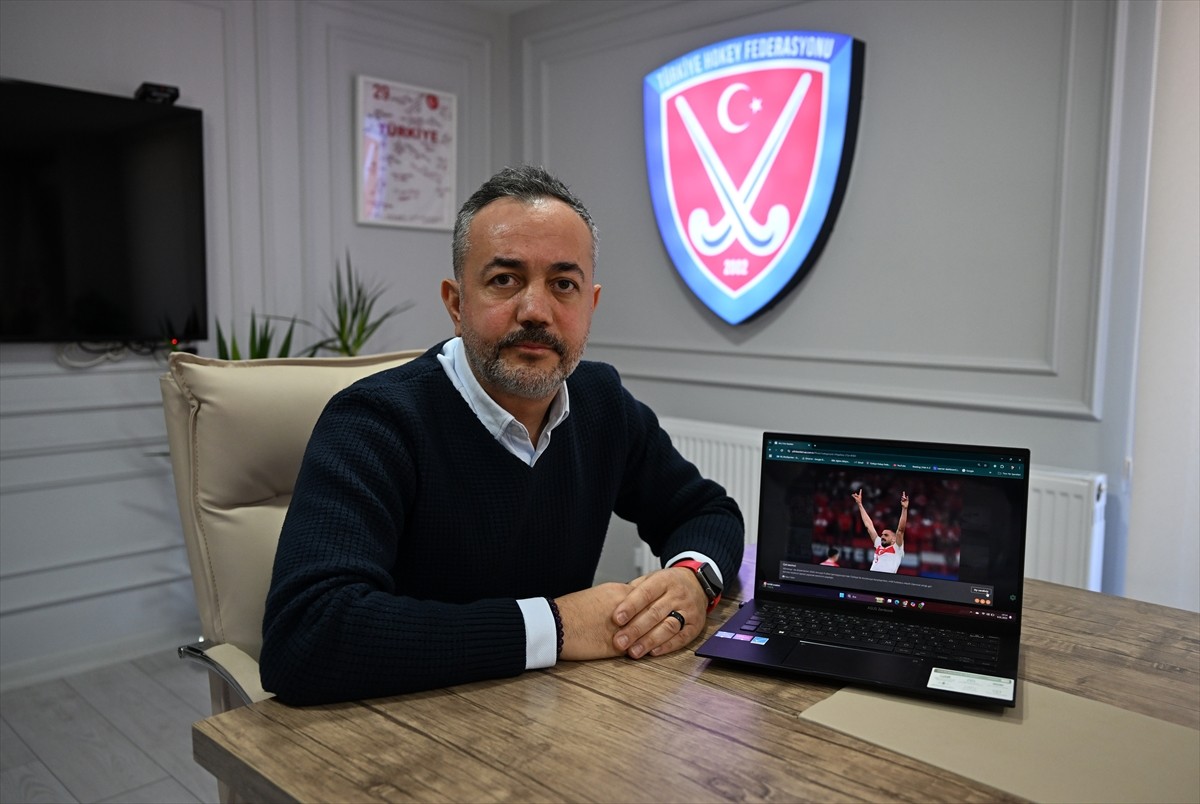 Türkiye Hokey Federasyonu Başkanı Mustafa Çakır, Anadolu Ajansının (AA) gözünden 2024'e damga...