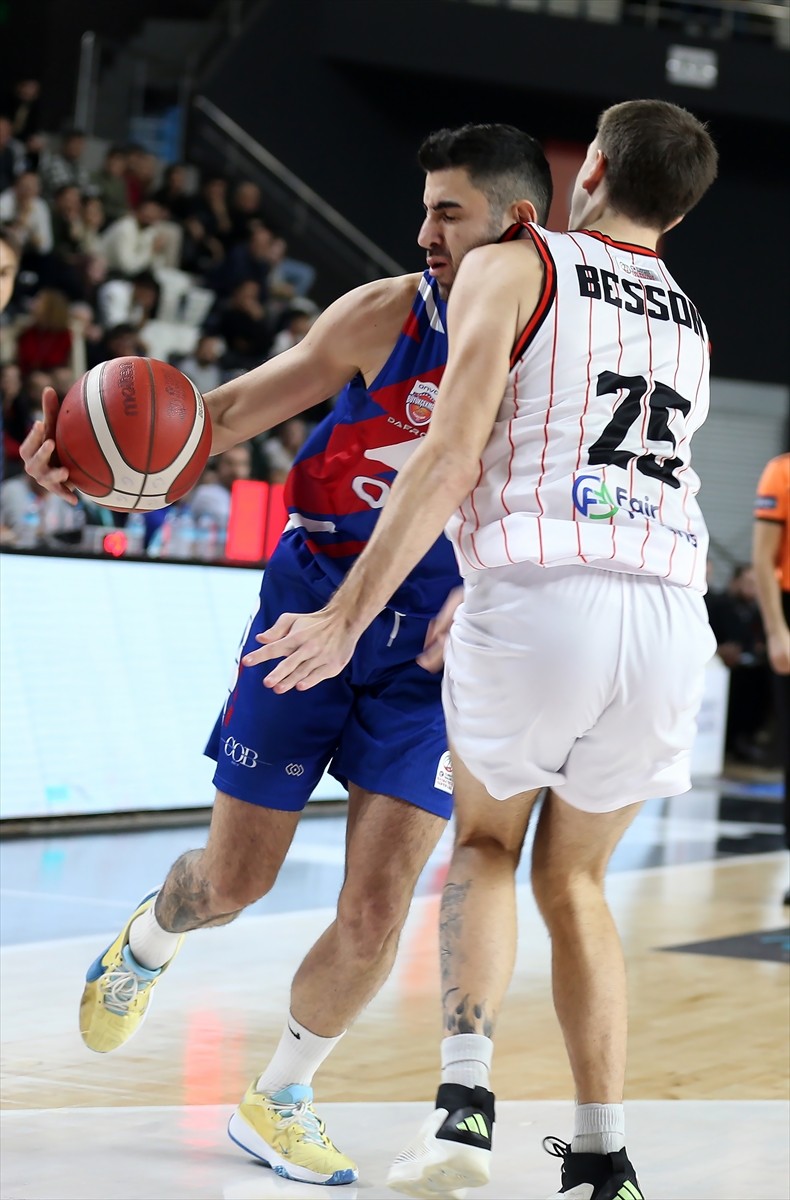 Türkiye Sigorta Basketbol Süper Ligi’nin 14. haftasında Manisa Basket ile Onvo Büyükçekmece...