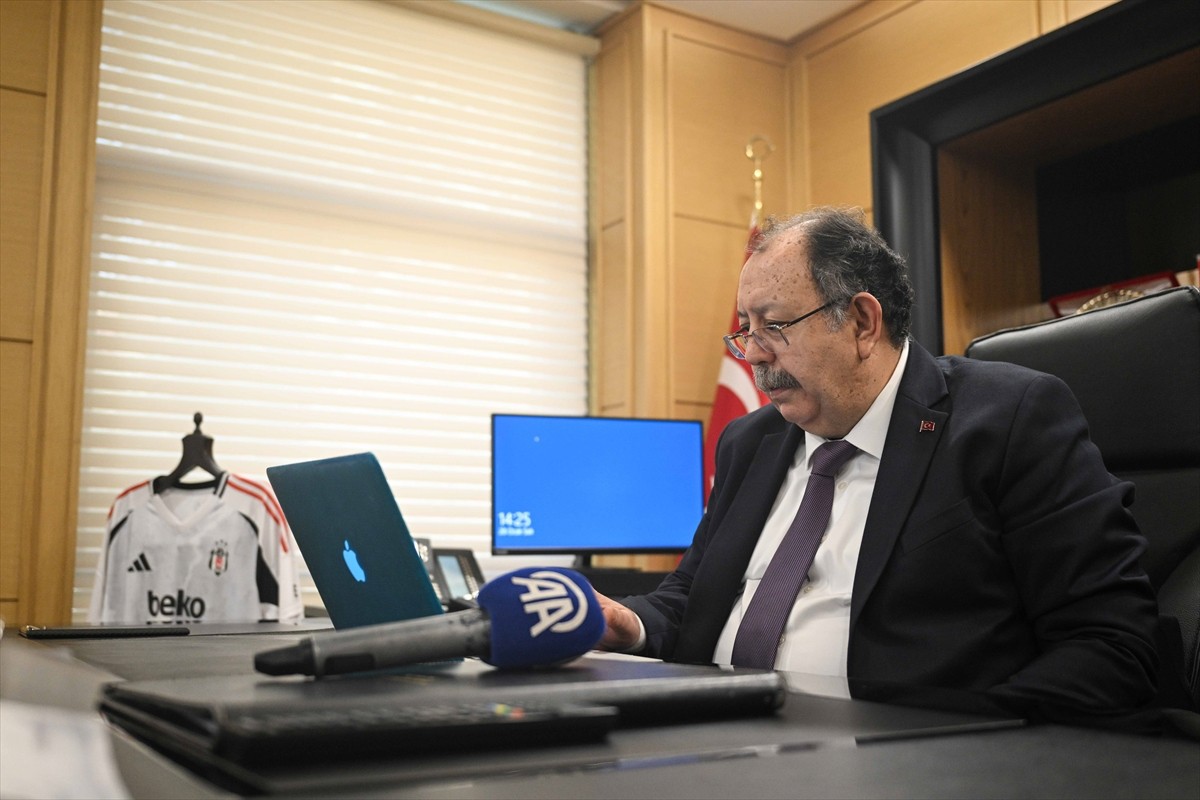 Yüksek Seçim Kurulu (YSK) Başkanı Ahmet Yener, Anadolu Ajansının (AA) gözünden 2024'e damga vuran...