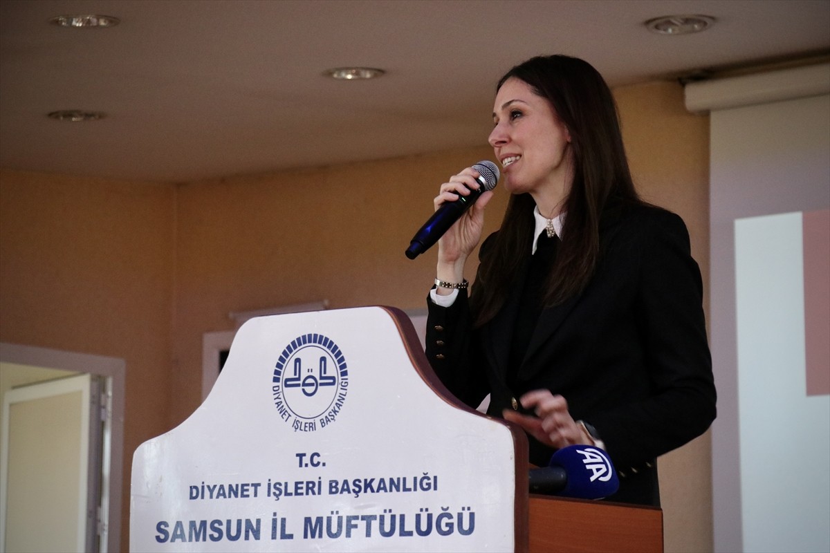 AK Parti Genel Başkan Yardımcısı ve Samsun Milletvekili Çiğdem Karaaslan, Samsun Müftülüğü...