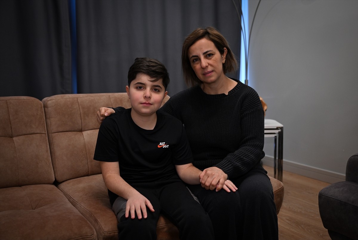 Ankara'da, çocuk yaşta kas erimesi olarak bilinen ve nadir görülen Duchenne Musküler Distrofi...