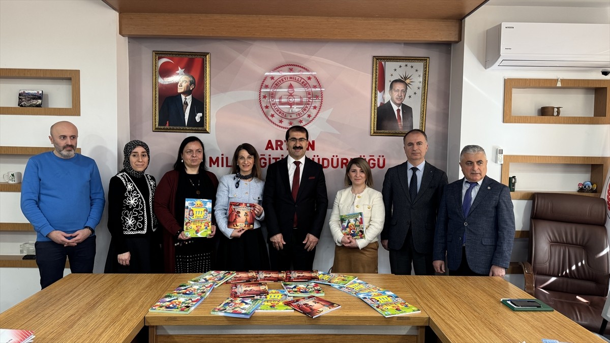 Artvin Milli Eğitim Müdürlüğünce geleneksel çocuk oyunları kültürünün yaşatılması amacıyla çocuk...