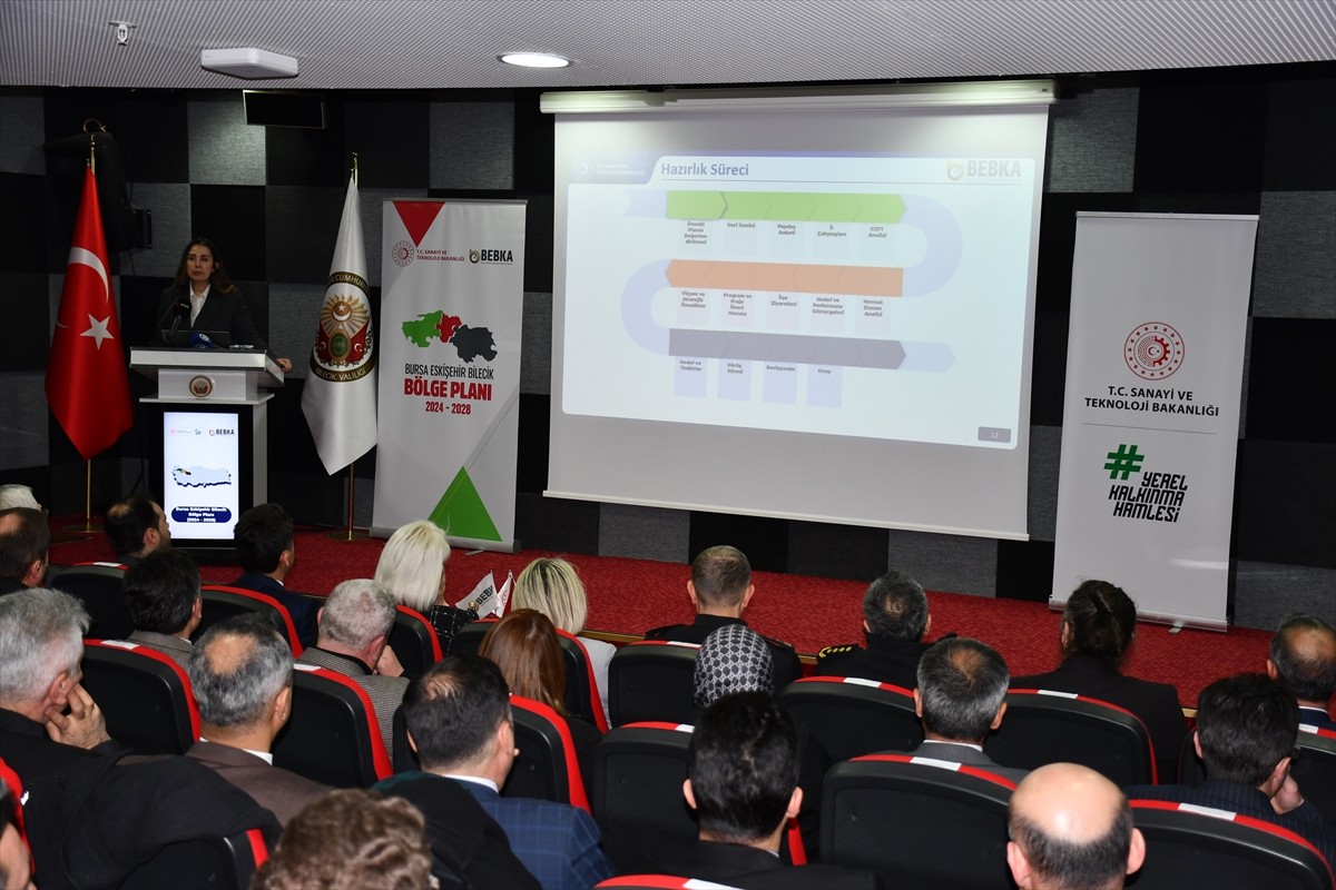 Bilecik'te, Şeyh Edebali Kültür ve Kongre Merkezi'nde, Bursa Eskişehir Bilecik Kalkınma Ajansınca...